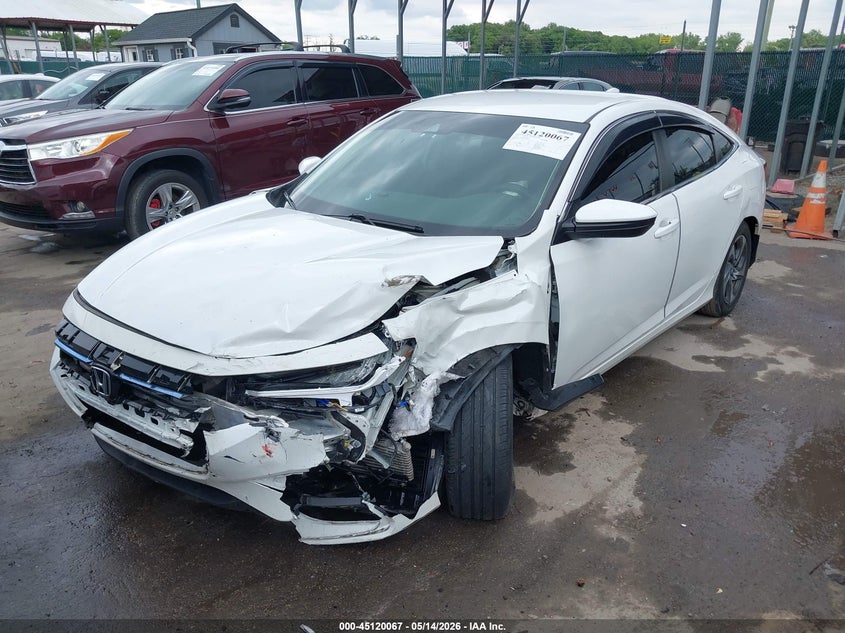 Vin: 19xze4f5xke008720, lot: 45617683, honda insight ex 20192