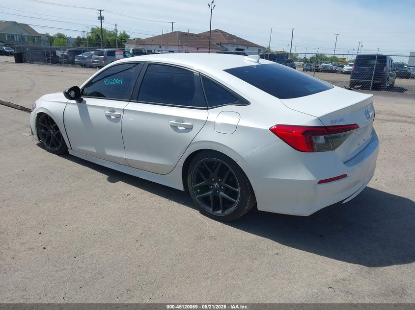 Vin: 2hgfe2f53ph533798, lot: 45617685, honda civic sport 20233