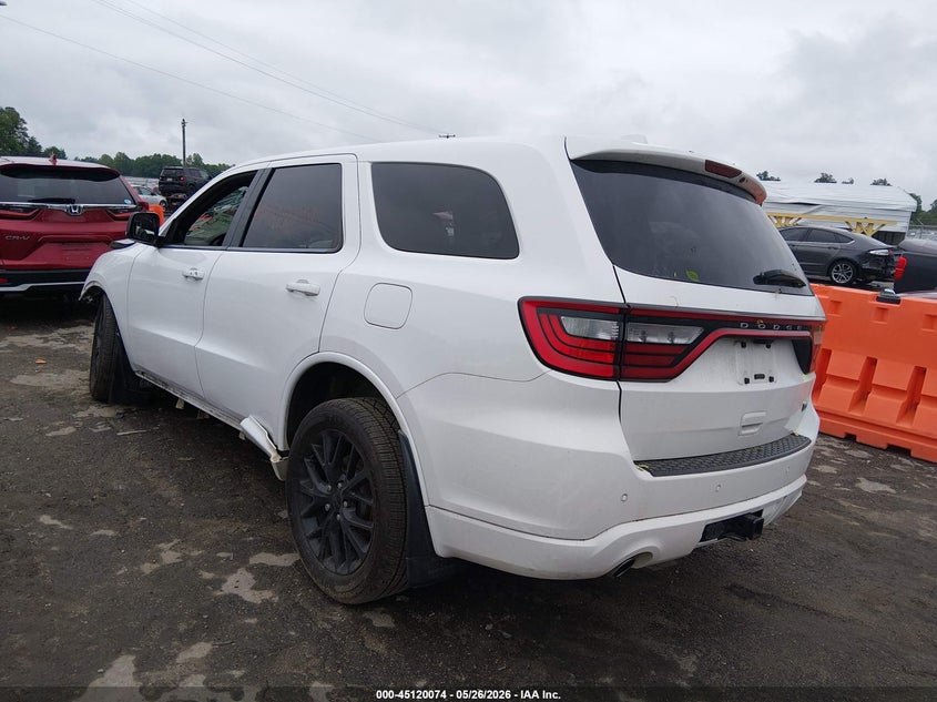 Vin: 1c4sdjct8gc446799, lot: 45617689, dodge durango r/t 20163