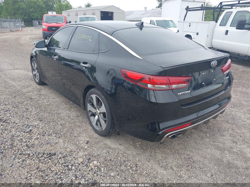Vin: 5xxgw4l28jg238275, lot: 45617718, kia optima sx turbo 20183