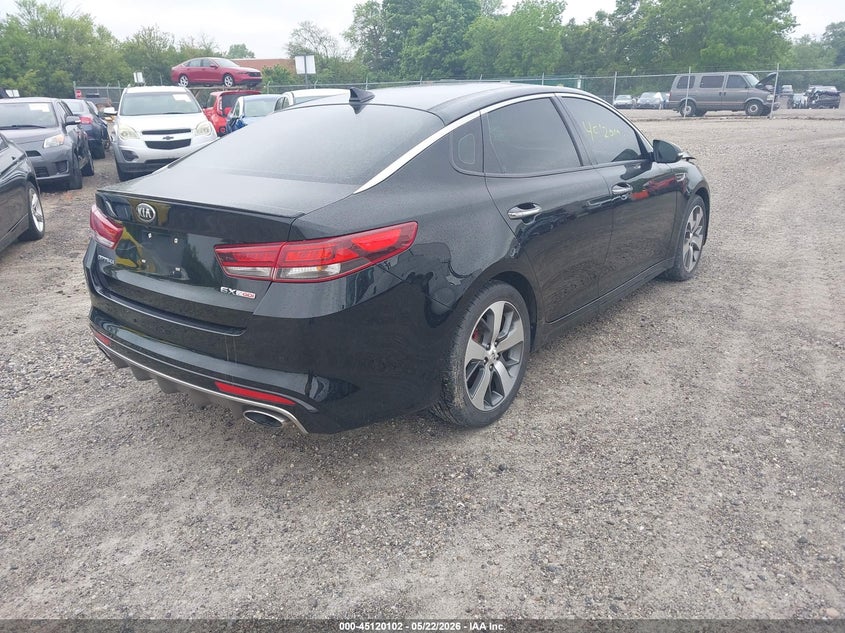 Vin: 5xxgw4l28jg238275, lot: 45617718, kia optima sx turbo 20184