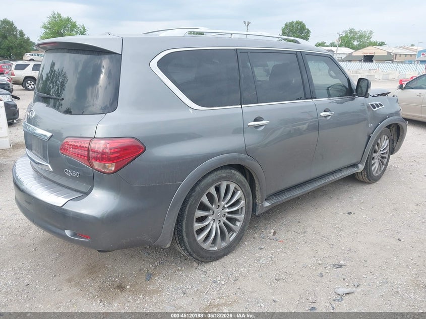 Vin: jn8az2nf7f9570931, lot: 45617814, infiniti qx80 20154