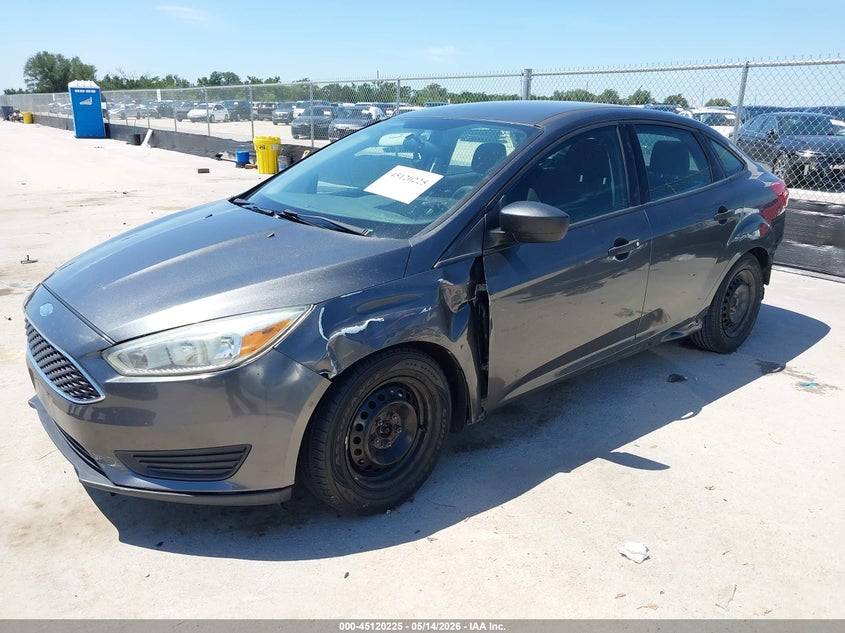 Vin: 1fadp3e21gl359994, lot: 45617841, ford focus s 20162