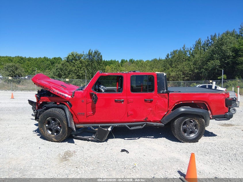 2022 Jeep Gladiator Rubicon 4X4 VIN: 1C6JJTBG9NL102844 Lot: 45120229