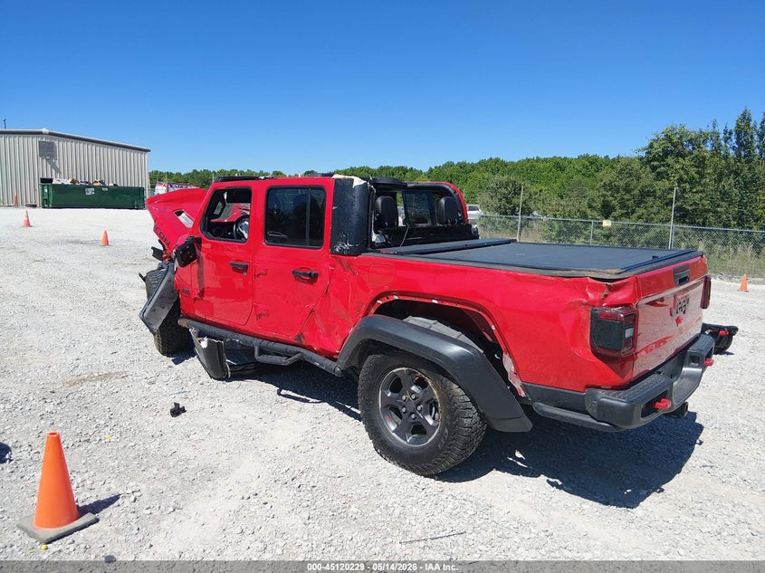 Vin: 1c6jjtbg9nl102844, lot: 45617845, jeep gladiator rubicon 4x4 20223