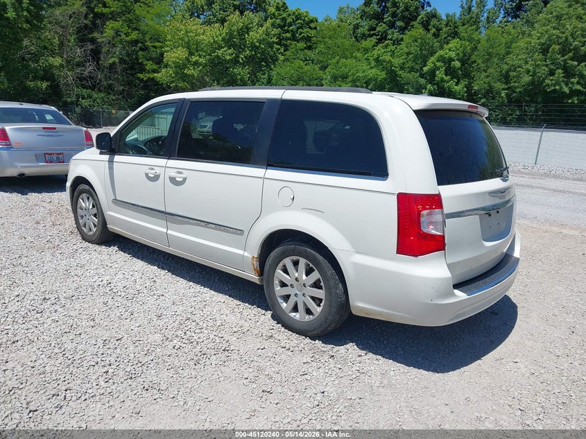 Vin: 2c4rc1bg6dr559529, lot: 45617856, chrysler town & country touring 20133