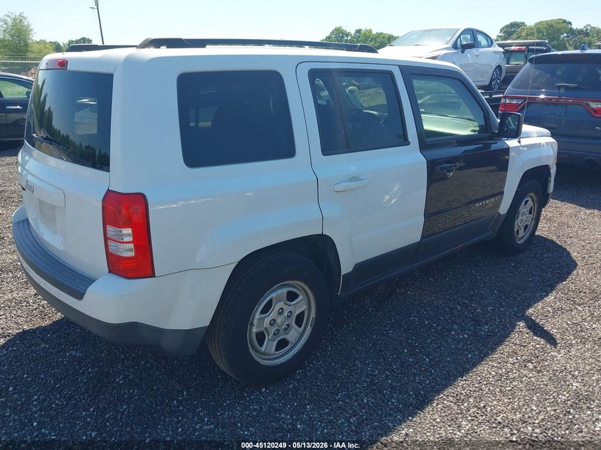 2015 JEEP PATRIOT auction photo 4