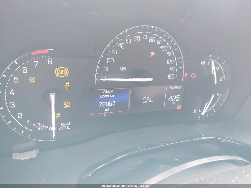 2019 Cadillac Xt5 Standard VIN: 1GYKNARS3KZ229186 Lot: 45120250