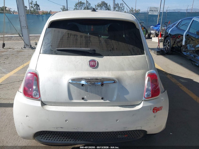 2017 Fiat 500E Battery Electric VIN: 3C3CFFGE6HT502921 Lot: 45120255