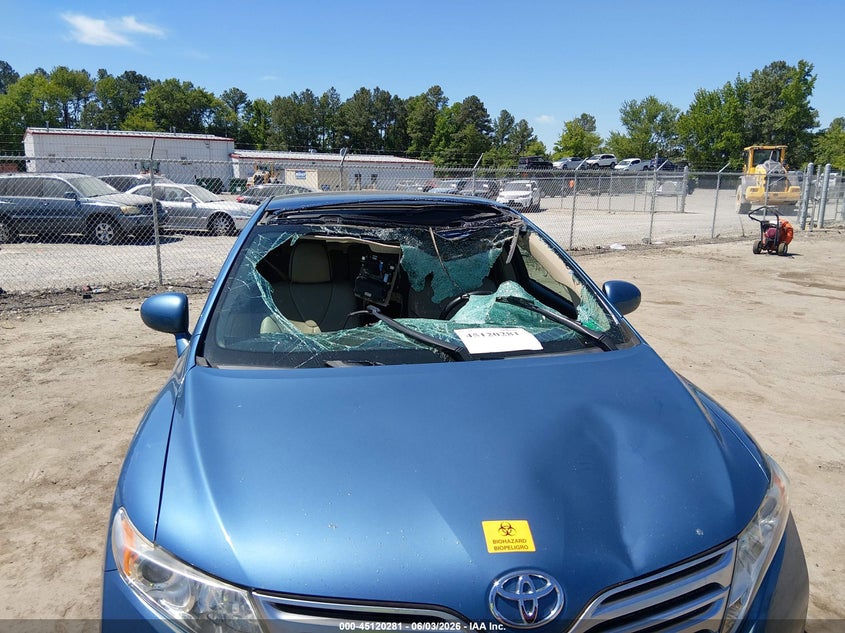 2009 Toyota Venza Base V6 VIN: 4T3ZK11A89U013568 Lot: 45120281