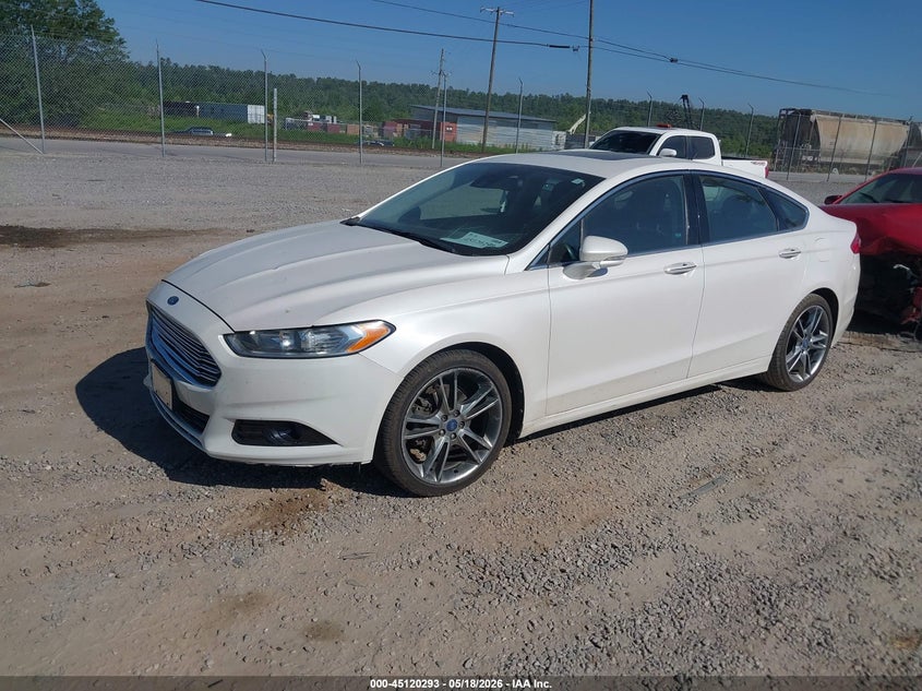 2013 Ford Fusion Titanium 3FA6P0K98DR240197 photo 1