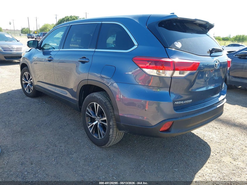 2019 TOYOTA HIGHLANDER auction photo 3