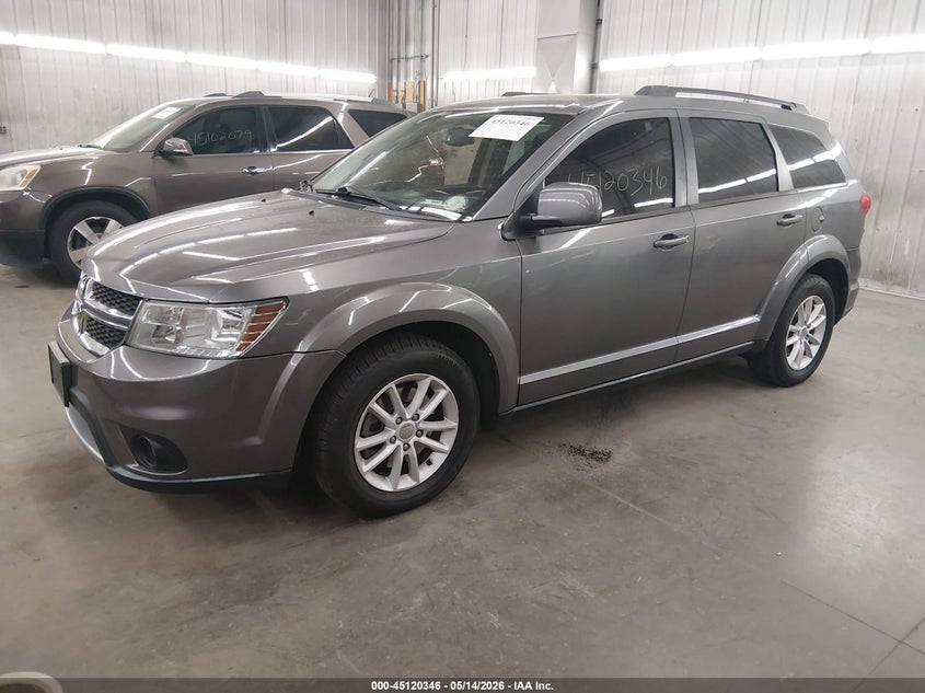 Vin: 3c4pddbg7dt566265, lot: 45617962, dodge journey sxt 20132