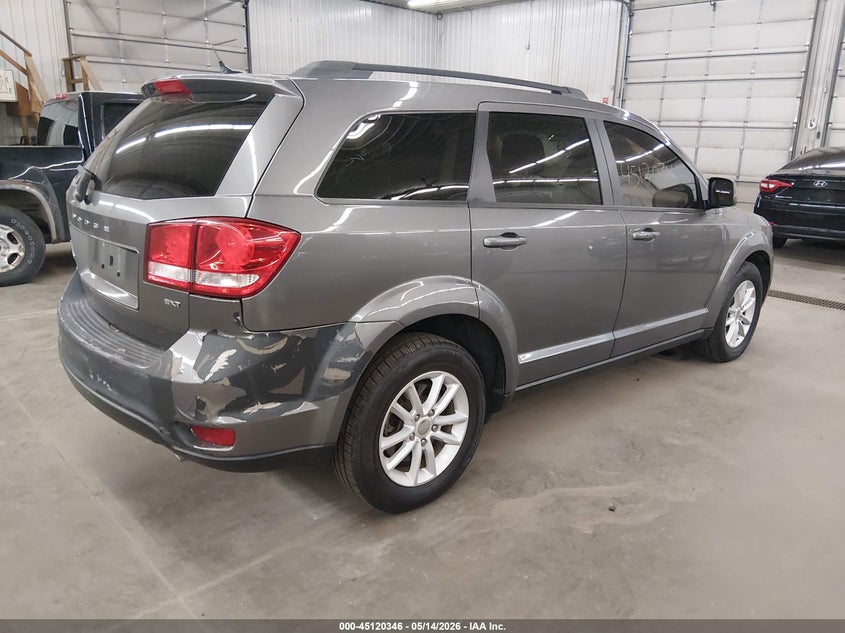 Vin: 3c4pddbg7dt566265, lot: 45617962, dodge journey sxt 20134