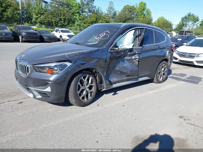 Vin: wbxjg9c02m5t16107, lot: 45618013, bmw x1 xdrive28i 20212
