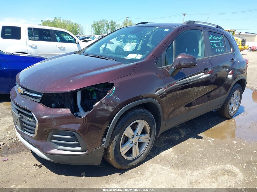 2021 CHEVROLET TRAX 1.4L I-4 DOHC, VVT, (VIN: KL7CJLSB1MB307551