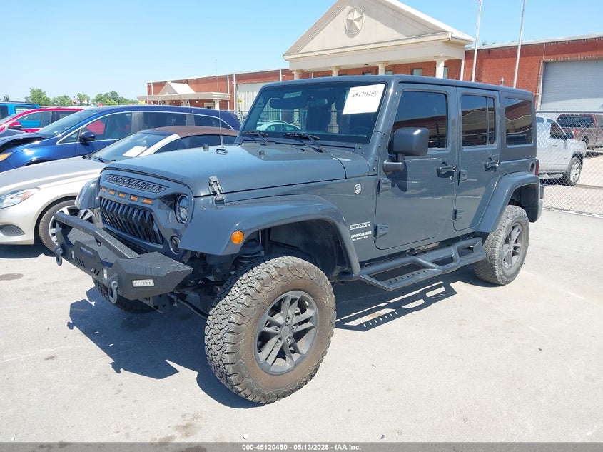 2017 Jeep Wrangler Unlimited Sport 4x4 1C4BJWDG9HL665098 photo 1