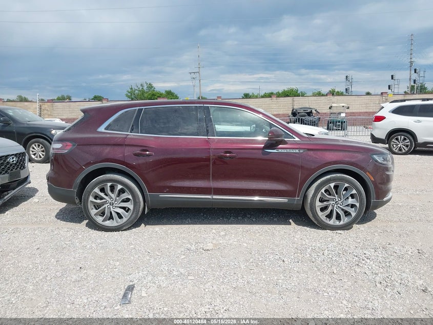 2021 Lincoln Nautilus Reserve VIN: 2LMPJ8K94MBL13983 Lot: 45120484