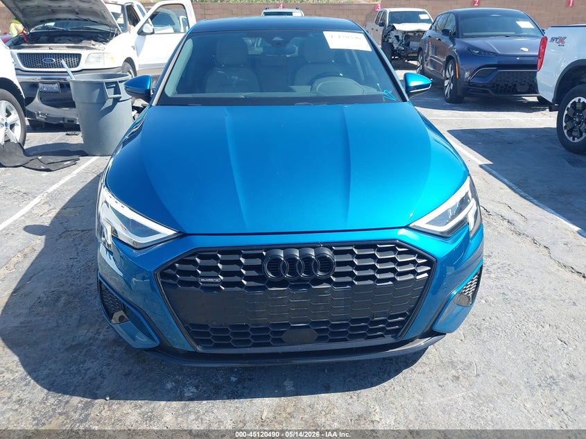 2022 Audi A3 Premium Plus 40 Tfsi Quattro S Tronic VIN: WAUHUDGY0NA091540 Lot: 45120490