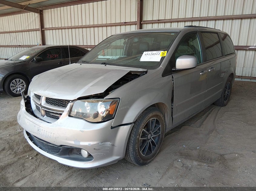 Vin: 2c4rdgeg1hr698193, lot: 45618128, dodge grand caravan gt 20172