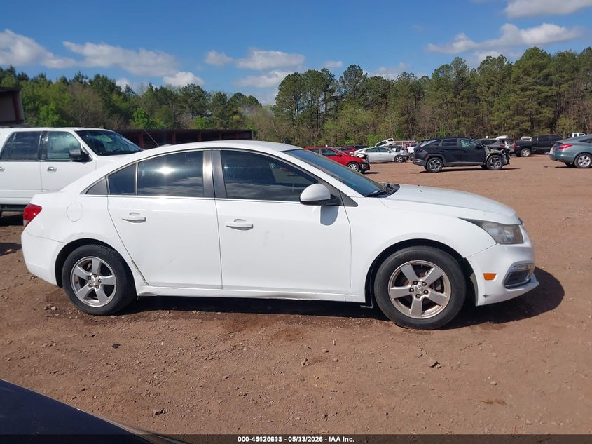 2015 CHEVROLET CRUZE SEDAN 1.4L I-4 DOHC, VVT, TURBO, 138HP