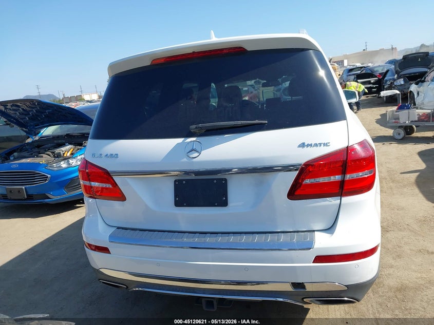 2017 Mercedes-Benz Gls 450 4Matic VIN: 4JGDF6EE4HA873307 Lot: 45120621
