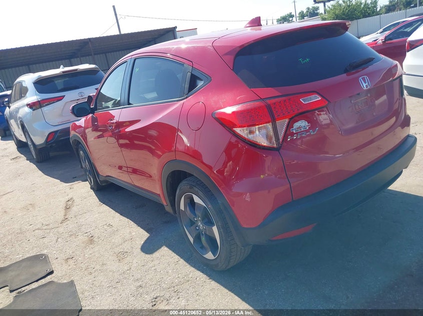 VIN 3CZRU5H54JM708625 2018 HONDA HR-V EX