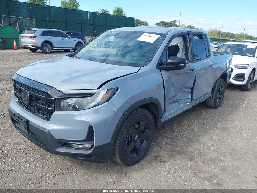 Vin: 5fpyk3f89sb000070, lot: 45618294, honda ridgeline black edition 20252