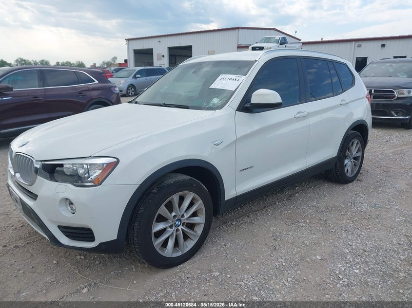 Vin: 5uxwz7c31h0v87141, lot: 45618300, bmw x3 sdrive28i 20172