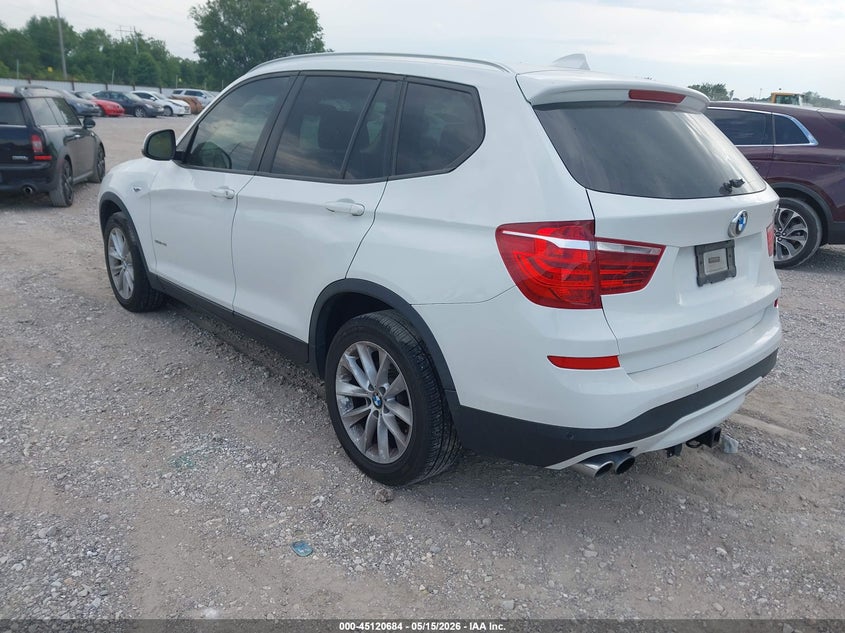 Vin: 5uxwz7c31h0v87141, lot: 45618300, bmw x3 sdrive28i 20173