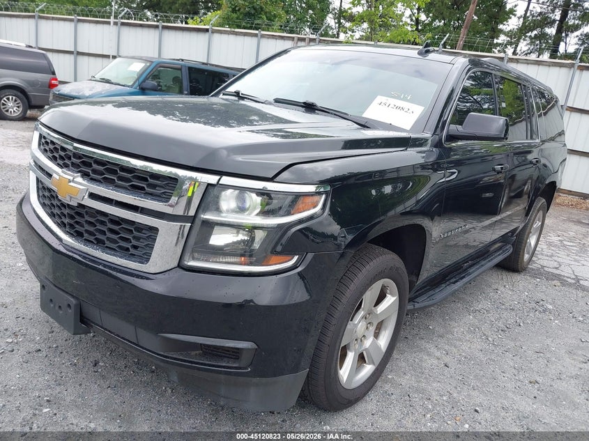 Vin: 1gnschkc9hr114633, lot: 45618439, chevrolet suburban lt 20172