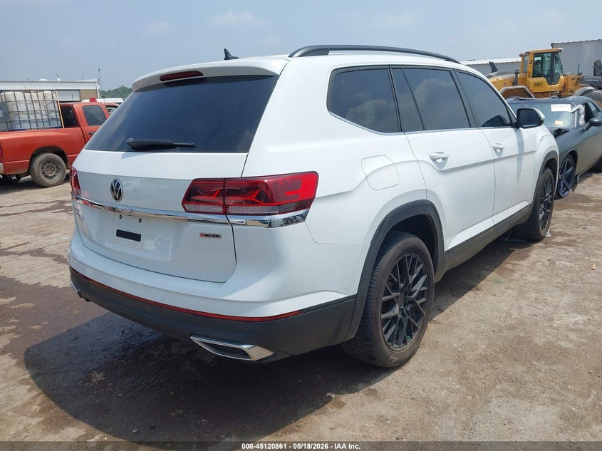 2021 VOLKSWAGEN ATLAS auction photo 4