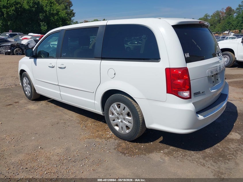 Vin: 2c4rdgbg3er379930, lot: 45618480, dodge grand caravan se 20143