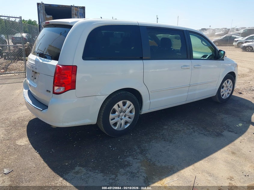 Vin: 2c4rdgbg3er379930, lot: 45618480, dodge grand caravan se 20144