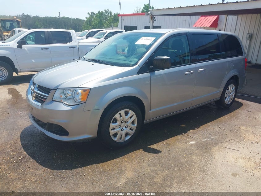 Vin: 2c4rdgbg3jr296850, lot: 45618485, dodge grand caravan se 20182