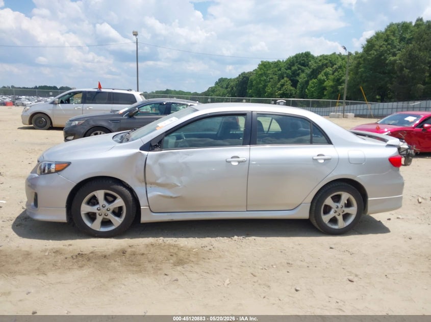 2011 TOYOTA COROLLA SEDAN 1.8L I-4 DOHC, VVT, 132HP