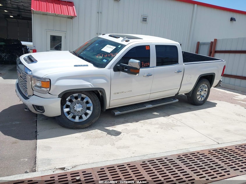 Vin: 1gt12sey1kf166844, lot: 45618540, gmc sierra 2500hd denali 20192