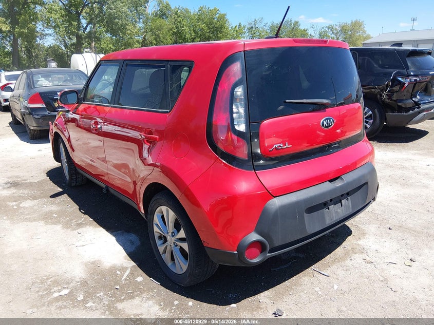 Vin: kndjp3a55e7721716, lot: 45618545, kia soul + 20143