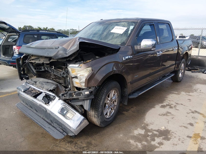 2015 FORD F-150 TRUCK 2.7L V-6 DI, DOHC, VVT, TURBO, 325HP