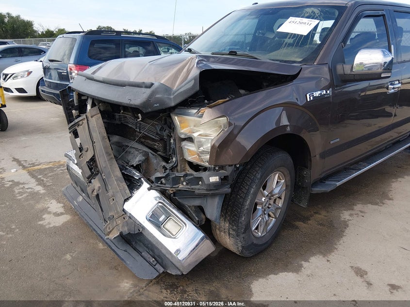 2015 FORD F-150 TRUCK 2.7L V-6 DI, DOHC, VVT, TURBO, 325HP