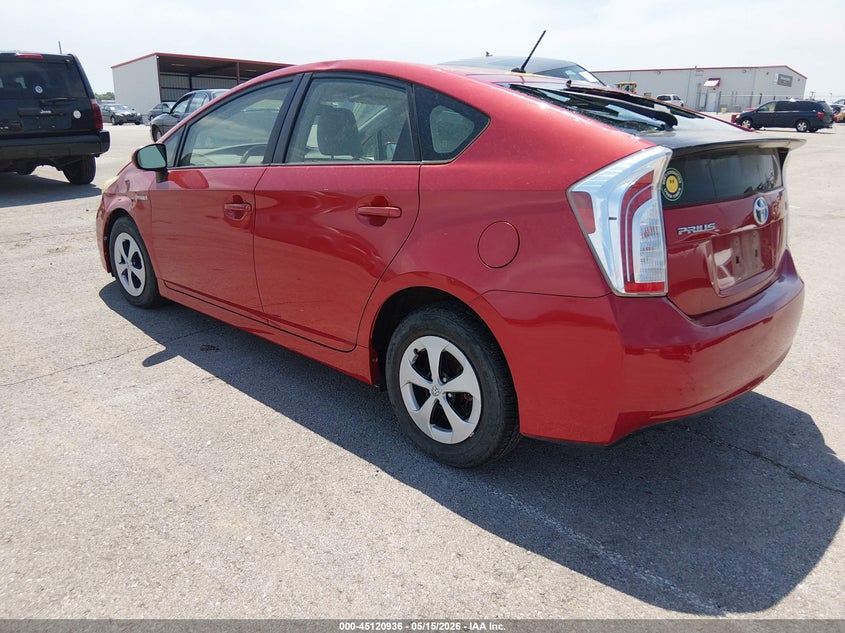 2014 TOYOTA PRIUS auction photo 3