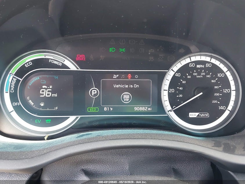 2019 Kia Niro Lx VIN: KNDCB3LC7K5294999 Lot: 45120949