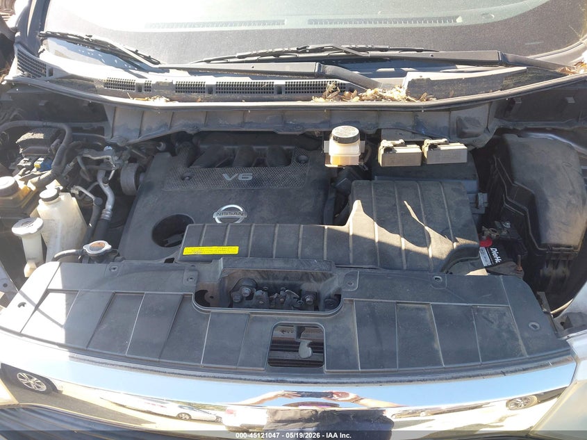 2011 Nissan Quest Sv VIN: JN8AE2KPXB9006211 Lot: 45121047
