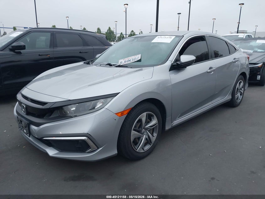 2019 Honda Civic Lx 2HGFC2F69KH540374 photo 1