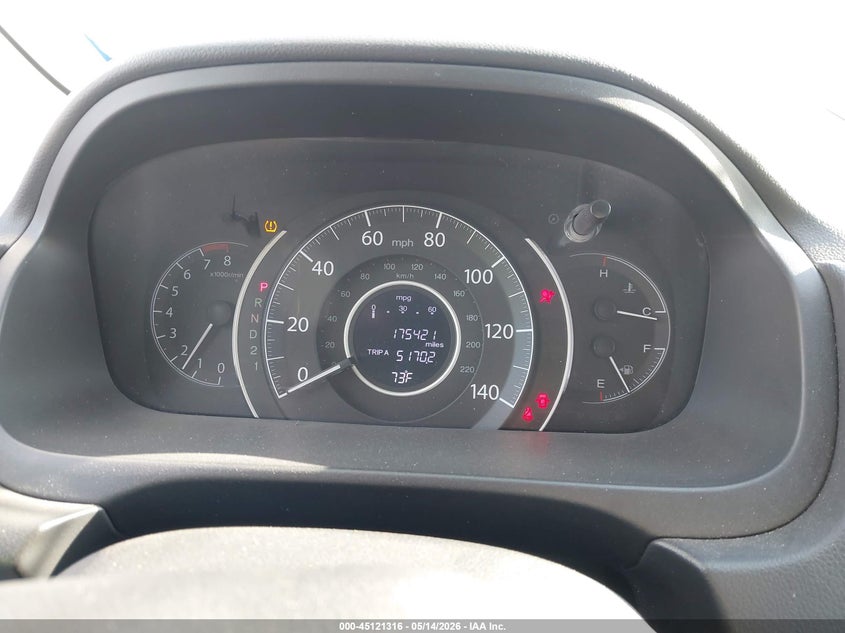 2012 HONDA CR-V SPORT UTILITY VEHICLE 2.4L I-4 DOHC, VVT, 185HP