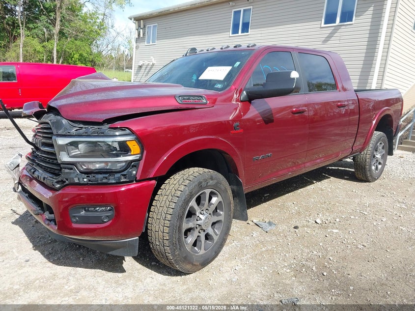 Vin: 3c6ur5nl3ng311472, lot: 45618938, ram 2500 laramie  4x4 6'4 box 20222