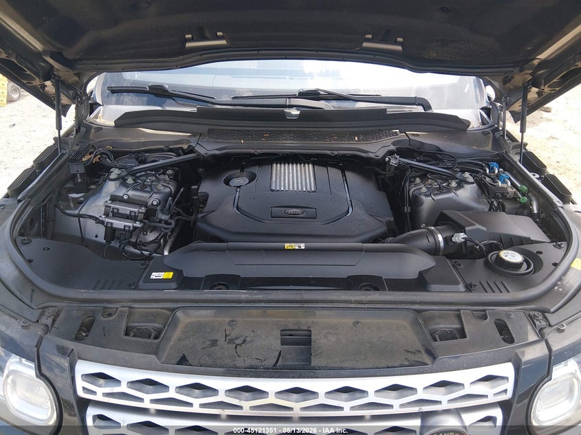 2016 Land Rover Range Rover Sport 3.0L V6 Turbocharged Diesel Hse Td6 VIN: SALWR2KF1GA651261 Lot: 45121351