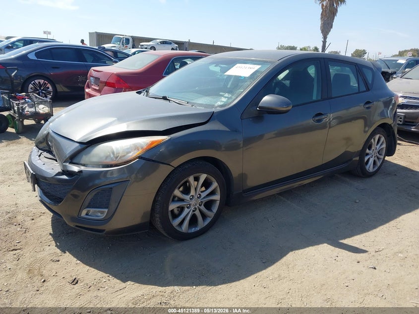 Vin: jm1bl1k68b1483225, lot: 45619004, mazda mazda3 s sport 20112
