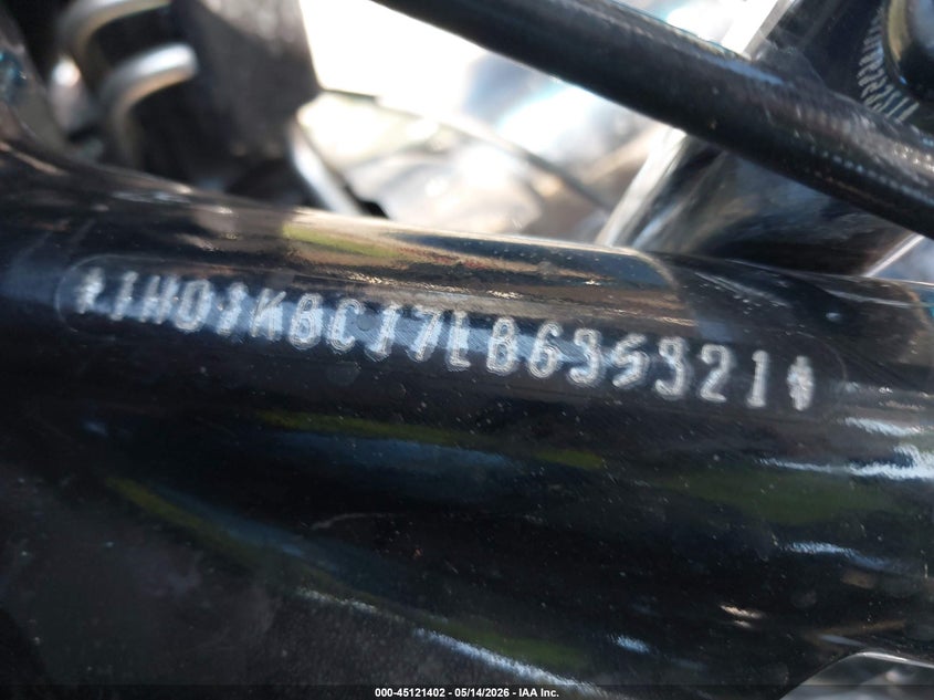 2020 Harley-Davidson Flhx VIN: 1HD1KBC17LB635321 Lot: 45121402