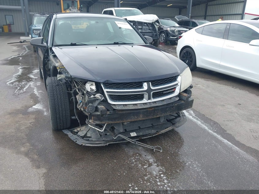 2012 Dodge Avenger Se VIN: 1C3CDZABXCN286098 Lot: 45121433